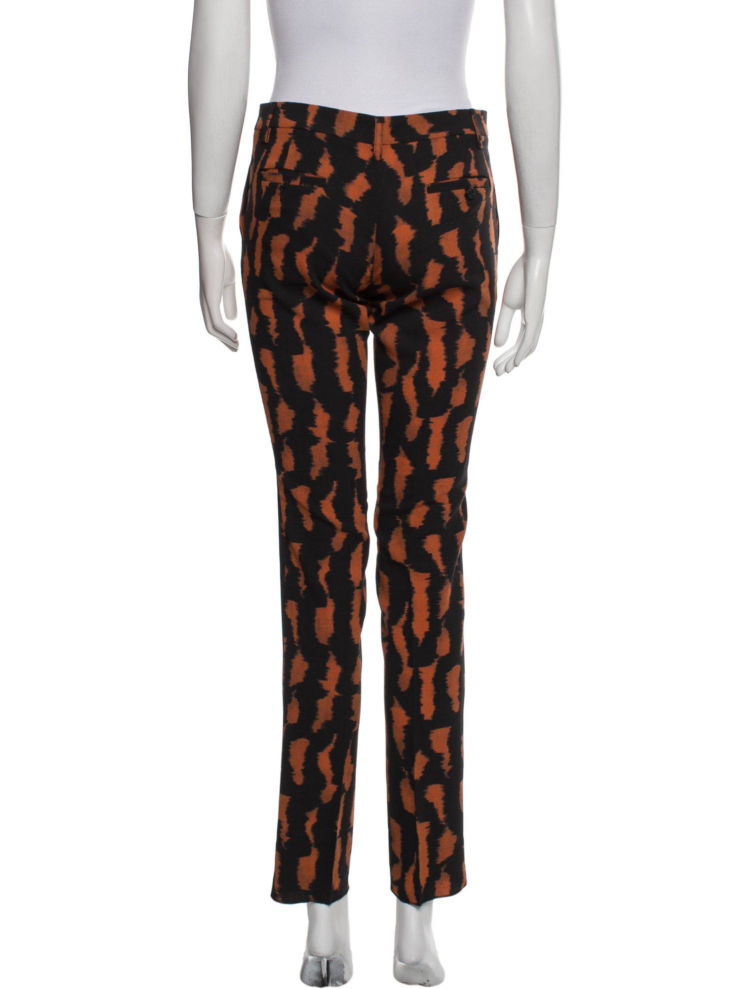 Etro Wool Straight Leg Pants